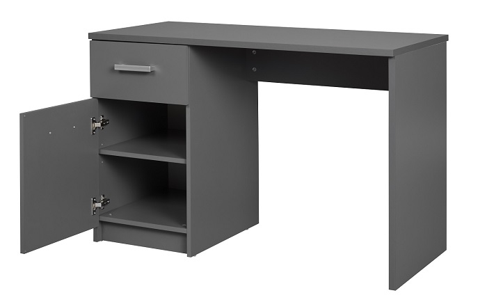 Schreibtisch Arbeitstisch B�rotisch Computertisch ELENZIO DESK Graphitgrau