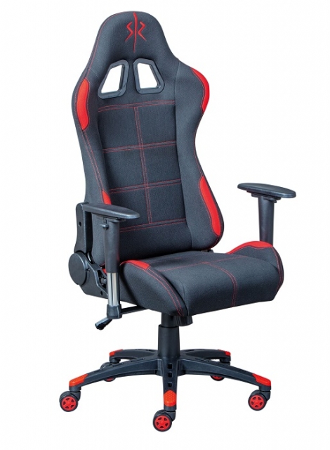 Gamingstuhl Drehstuhl B�rostuhl Schreibtischstuhl GAMING RED Schwarz Rot mit Rollen
