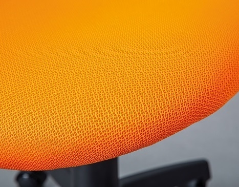 Drehstuhl B�rostuhl Kinderstuhl Schreibtischstuhl JESSI Orange/Green Orange Gr�n mit Rollen