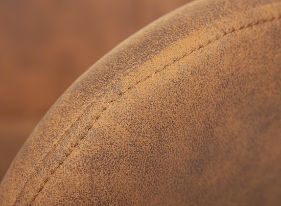 Drehstuhl B�rostuhl Schreibtischstuhl WORKRELAXED Rust Rostfarben Microfaser mit Rollen