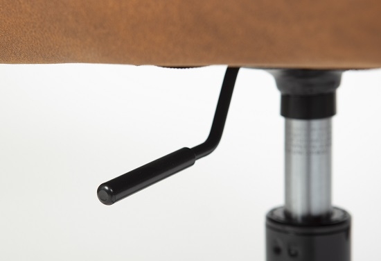 Drehstuhl B�rostuhl Schreibtischstuhl WORKRELAXED Rust Rostfarben Microfaser mit Rollen