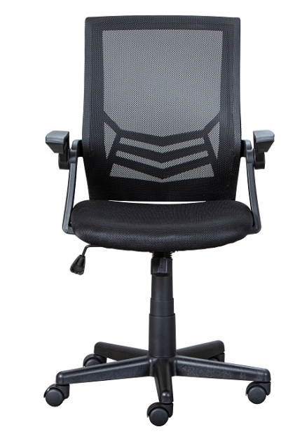 Drehstuhl B�rostuhl Schreibtischstuhl JILLI Black Schwarz mit Rollen
