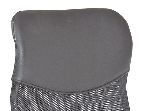 B�rostuhl Drehstuhl Schreibtischstuhl mit Armlehnen TORINO Grey Grau Kunstleder Netz