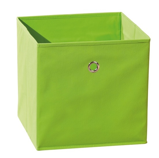 Faltkiste Stauraum Faltbox Spielzeugkiste Aufbewahrung Ordnungshelfer WINNY Grün
