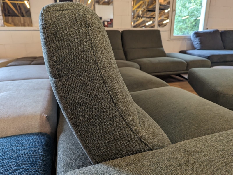 Ecksofa Polsterecke Sofa Couch Elegance + Hocker Versand mglich Bhne