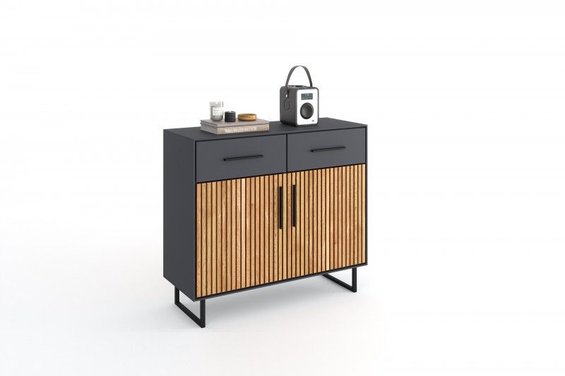 Kommode Anrichte Vitrine Kommode Sideboard 3 4 0 9 Eiche teilmassiv