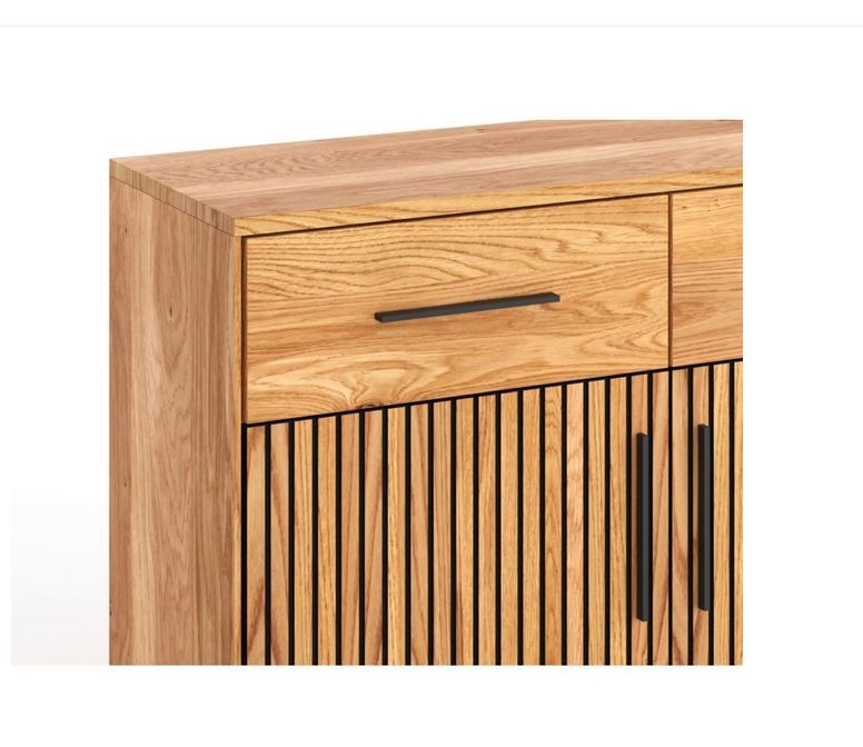 Kommode Anrichte Sideboard Stauraum 3 2 0 9 Eiche furniert
