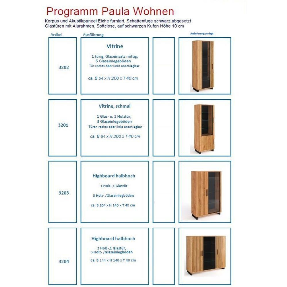 Wandregal Wandboard Regal Wandpaneel 3 2 0 8 Eiche furniert