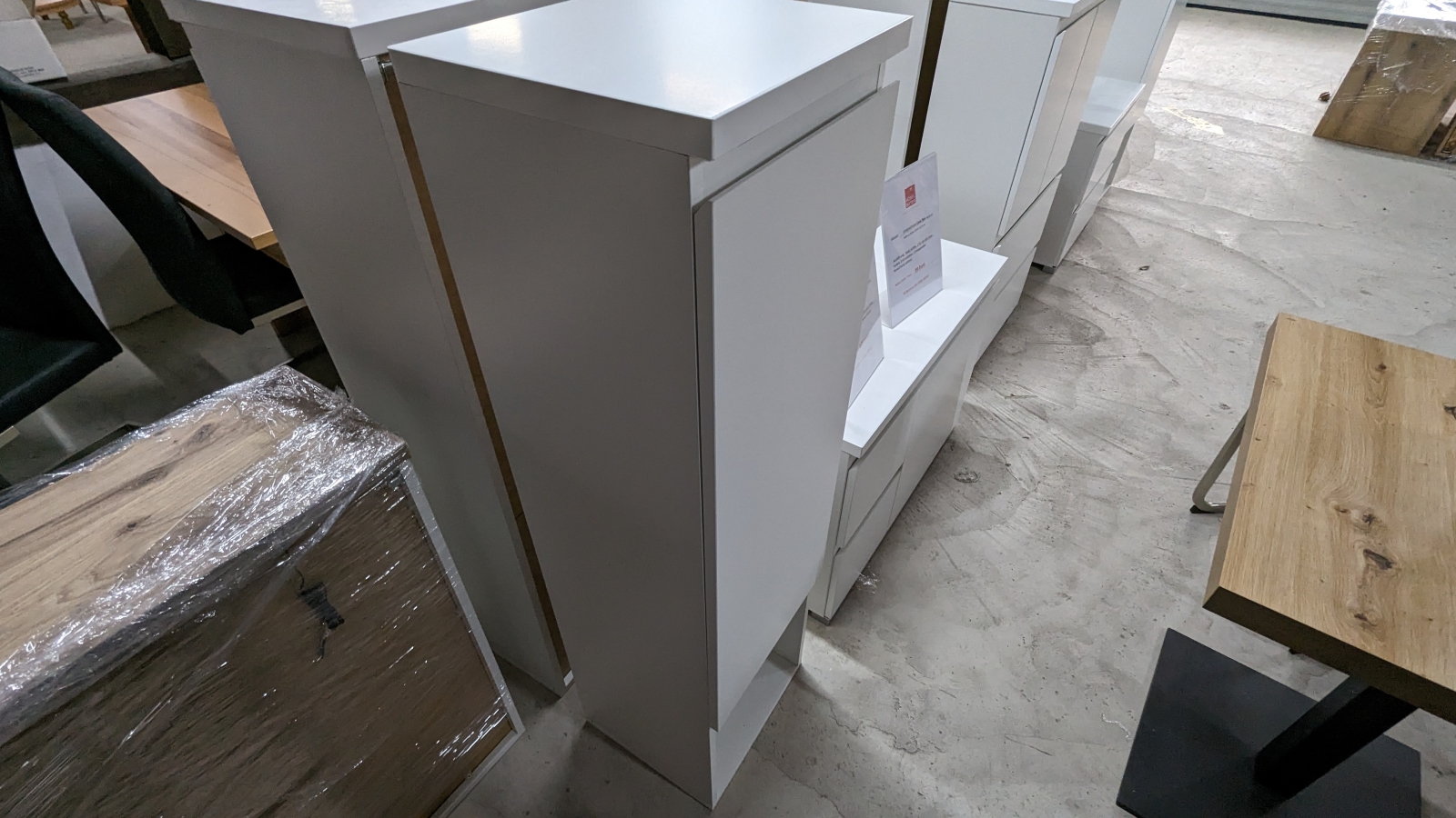 Schmaler Hochschrank Badschrank Schrank LOVE SPA Wei� SoPo B�H
