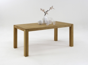 180x90 cm Esstisch, Tisch 2 7 9 7 Wildeiche-massiv ge�lt